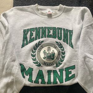 Vintage Kennebunk Port Maine women’s crew neck sweatshirt. XXL
